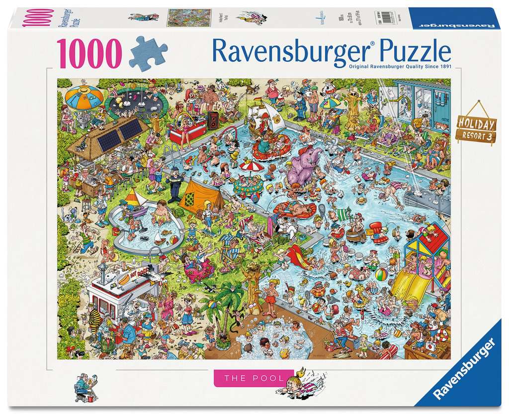 Puzzle 1000 Teile Holiday Resort The Pool 01.164 - Bild 1