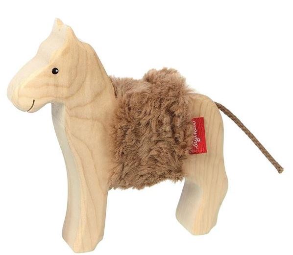 Holztier Pferd Cudly Wudly - Bild 1