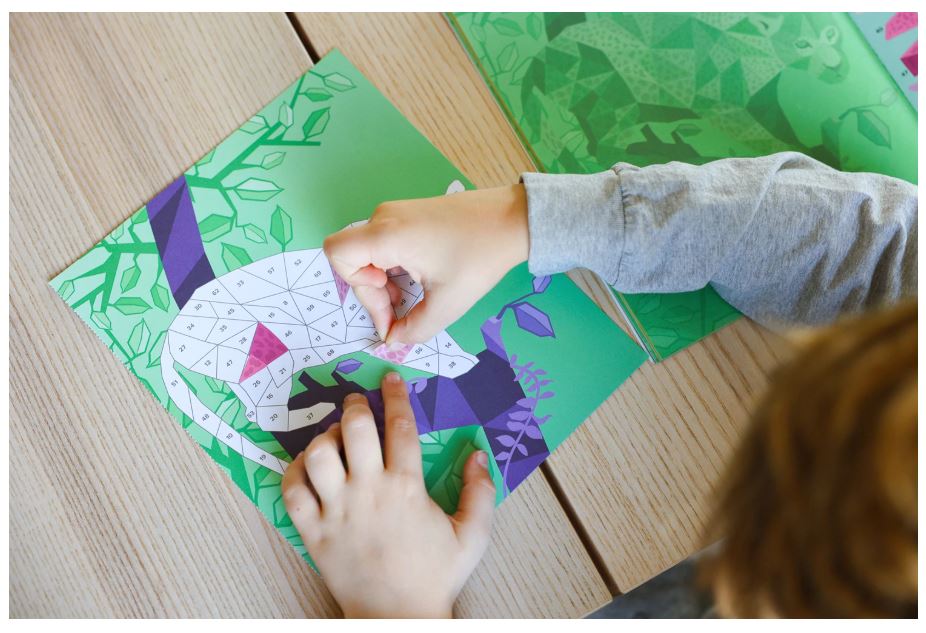 Sticker Painting Buch Safari - Bild 10
