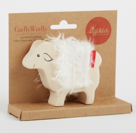 Holztier Schaf Cudly Wudly - Bild 2