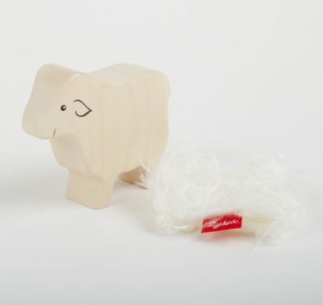 Holztier Schaf Cudly Wudly - Bild 3