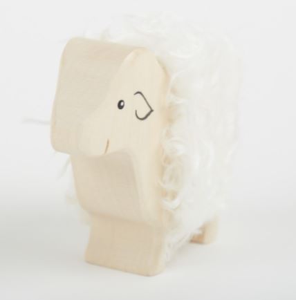 Holztier Schaf Cudly Wudly - Bild 4