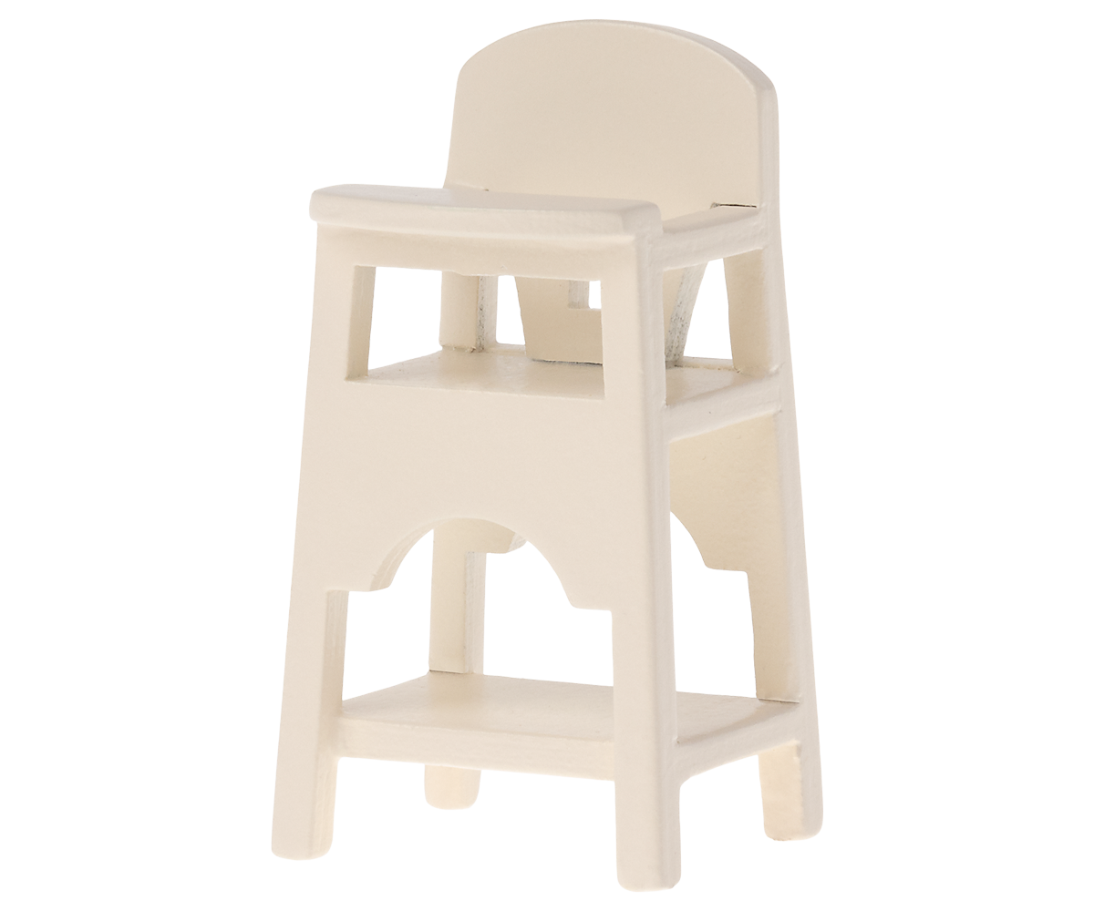 Maileg Hochstuhl für Baby-Mäuse – Off White - Bild 1