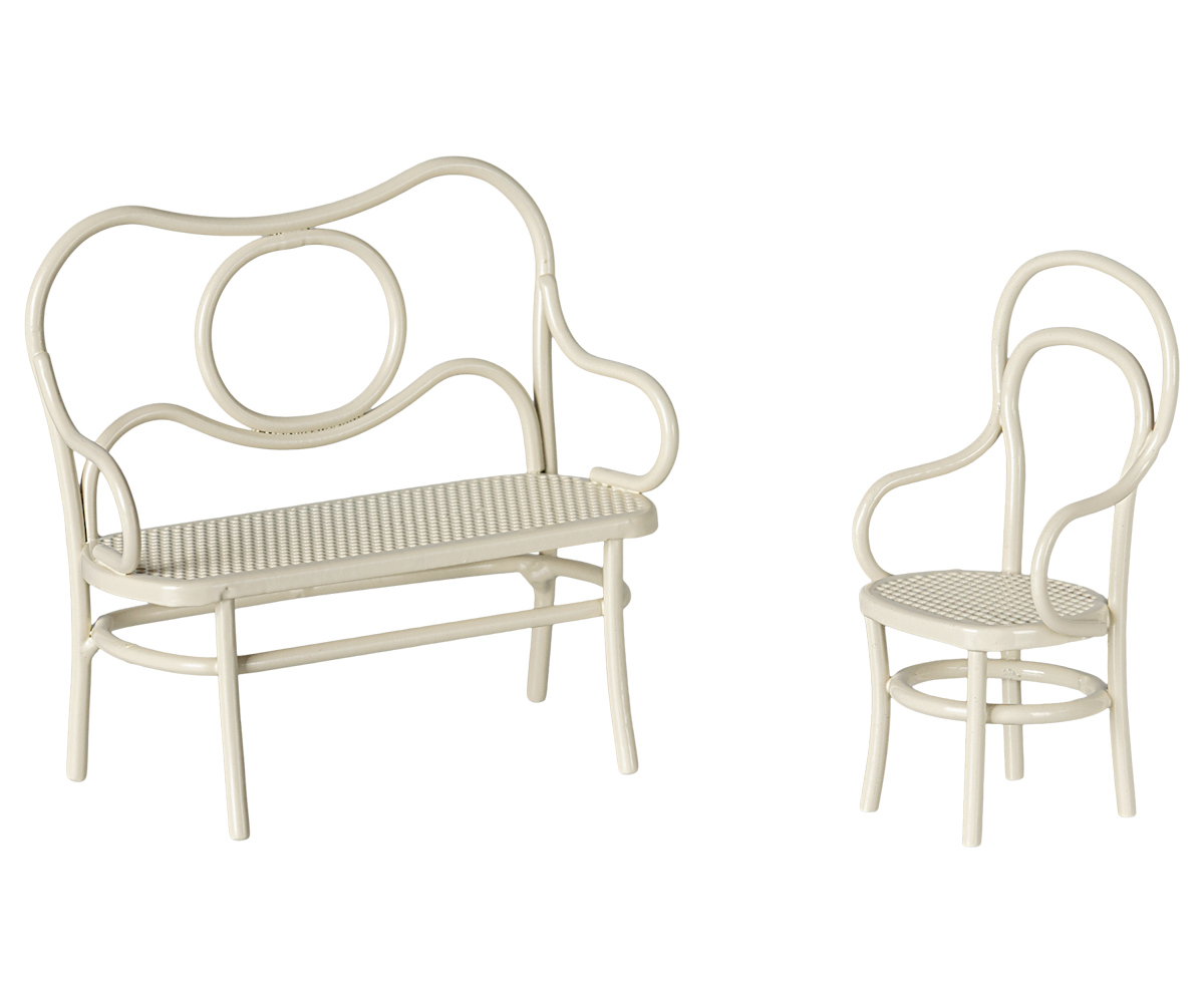 Maileg Café-Set für Mäuse klein – Off White - Bild 5