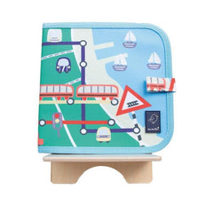 Kreidemalbuch Set mit 4 Kreiden Bahn