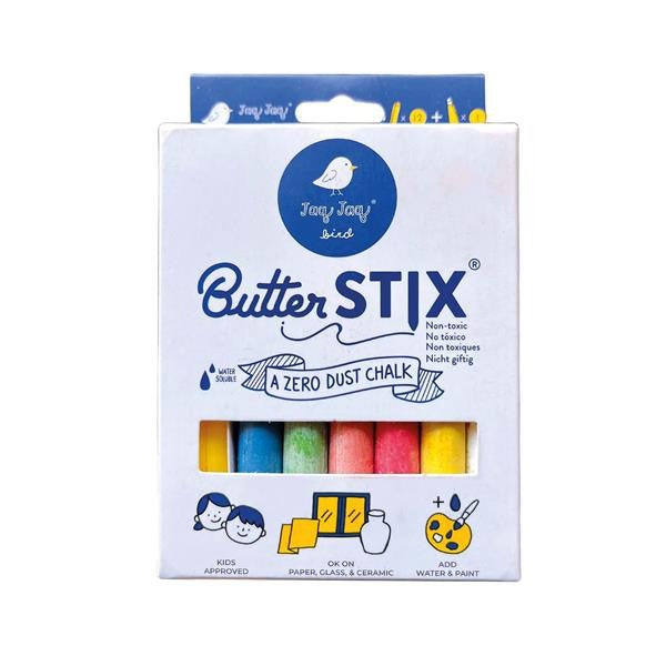 Kreide Butterstix bunt 12 Stk mit Halter - Bild 1