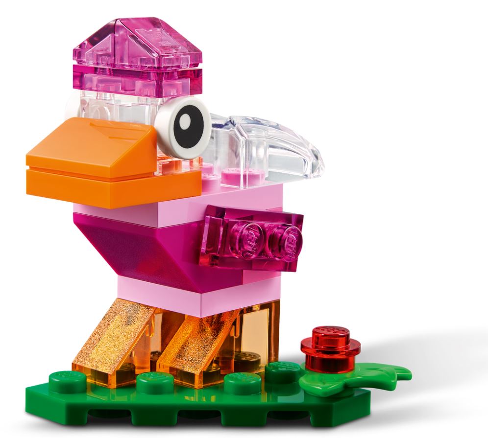 LEGO Classic Kreativ-Bauset mit durchsichtigen Steinen 11013 - Bild 3