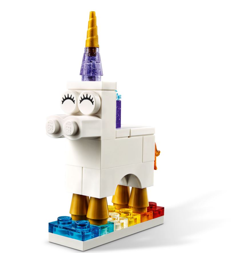 LEGO Classic Kreativ-Bauset mit durchsichtigen Steinen 11013 - Bild 4
