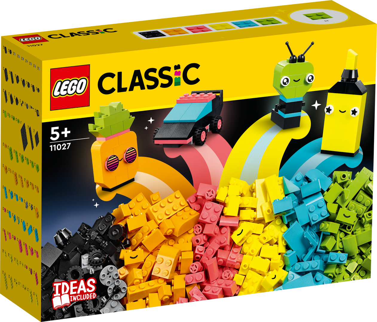 LEGO Classic Neon Kreativ-Bauset 11027