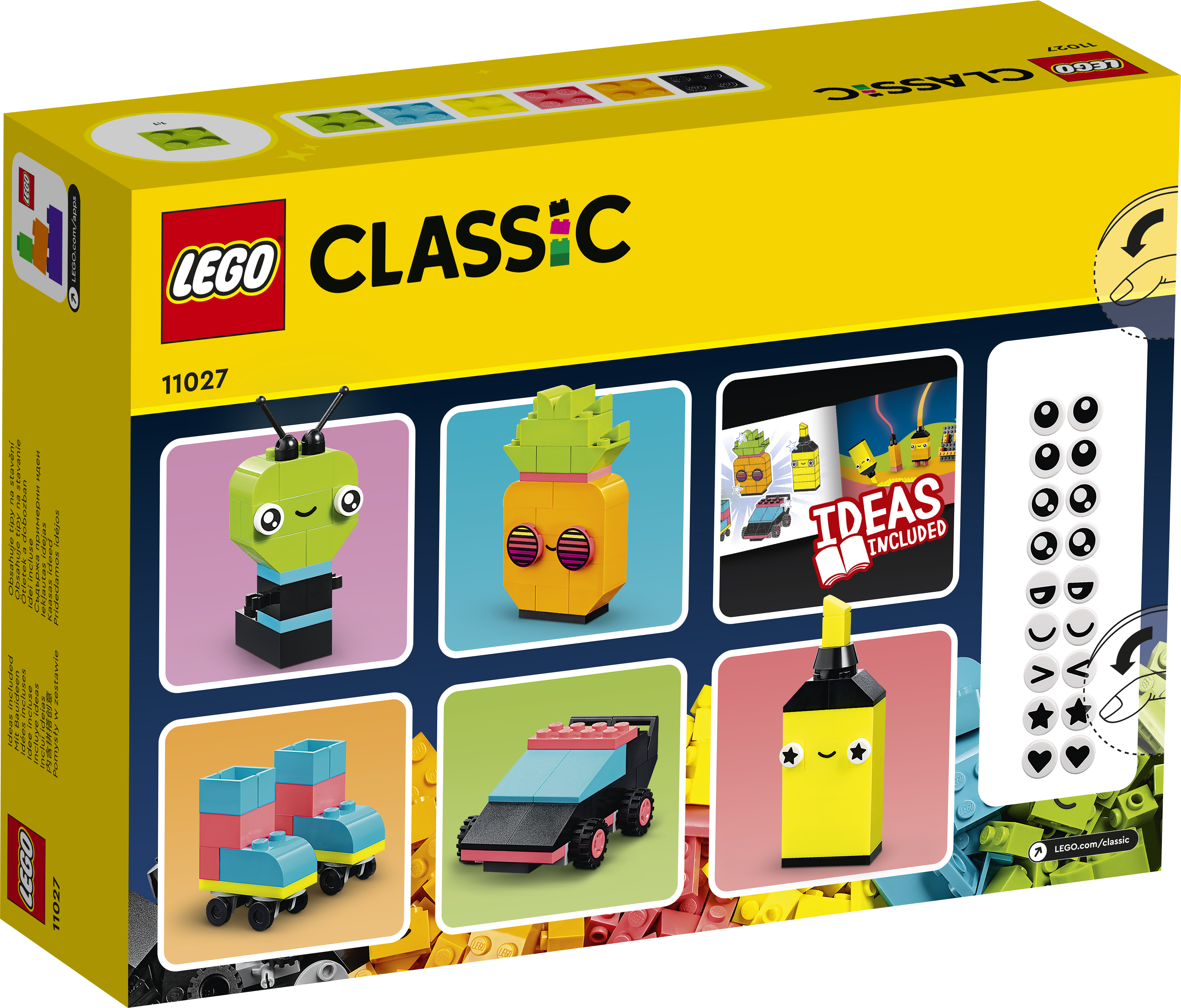 LEGO Classic Neon Kreativ-Bauset 11027 - Bild 8
