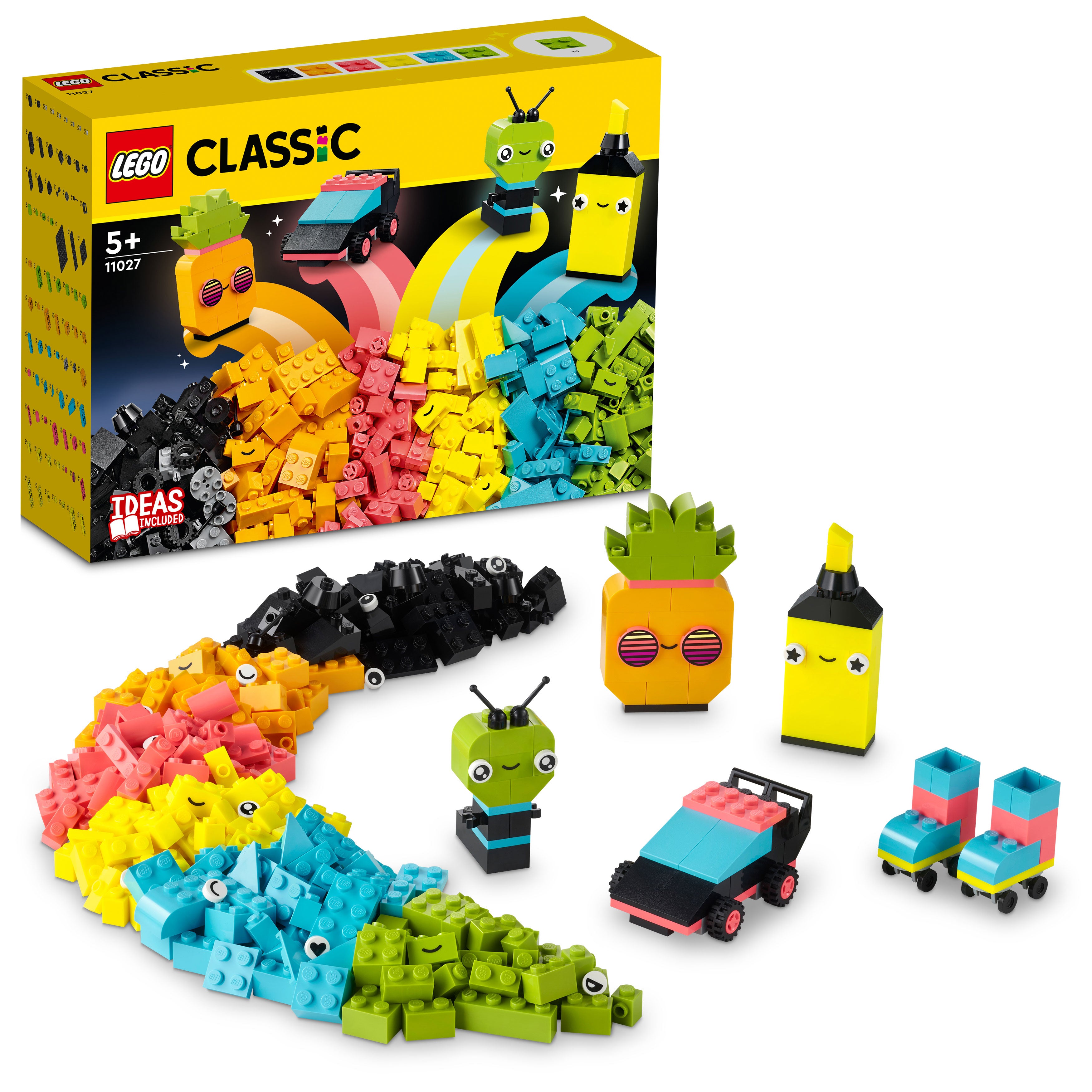 LEGO Classic Neon Kreativ-Bauset 11027 - Bild 9