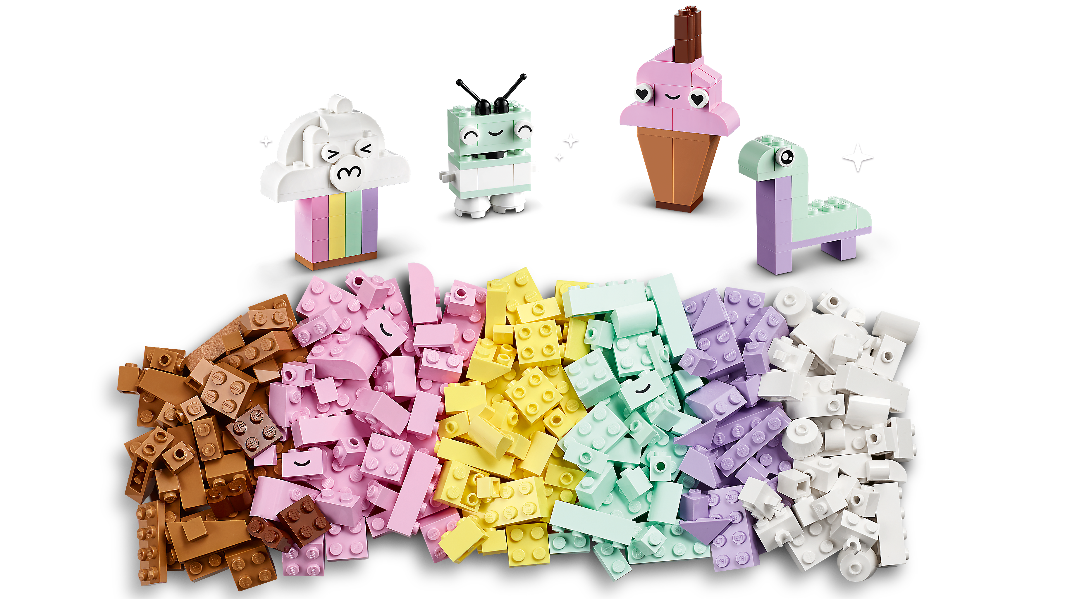 LEGO Classic Pastell Kreativ-Bauset 11028 - Bild 7
