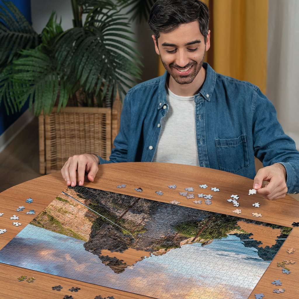 Puzzle 1000 Teile Himmlischer Bergpfad 01.765 - Bild 3