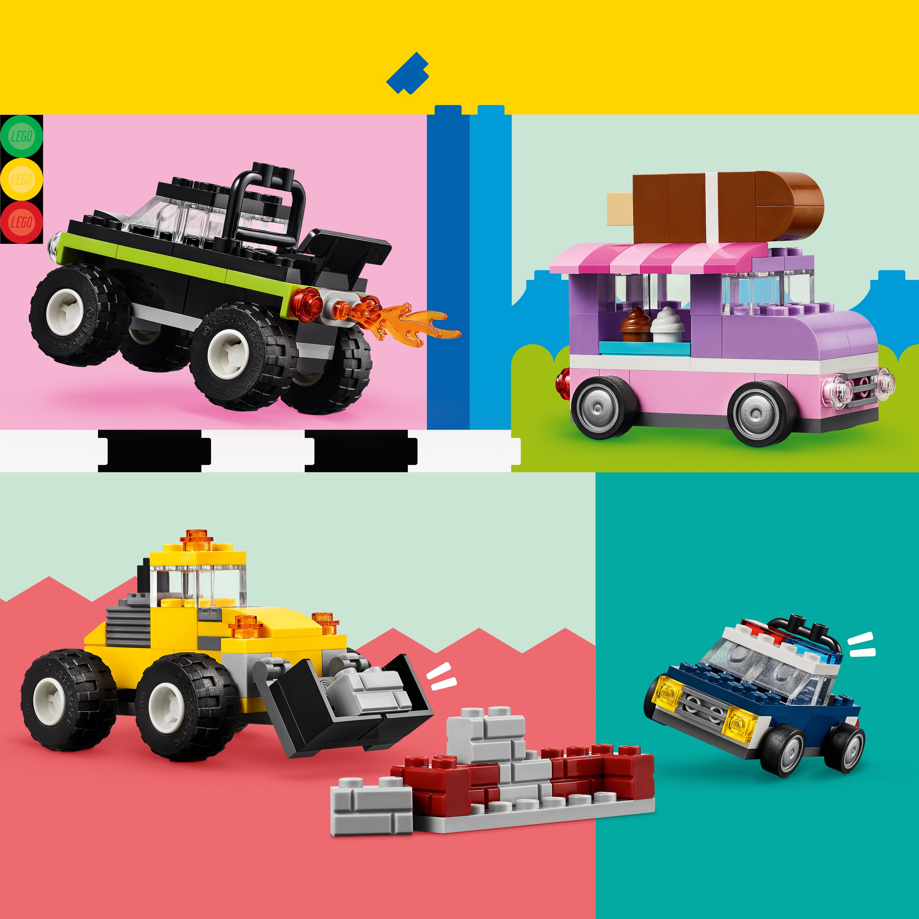 LEGO Classic Kreative Fahrzeuge 11036 - Bild 11