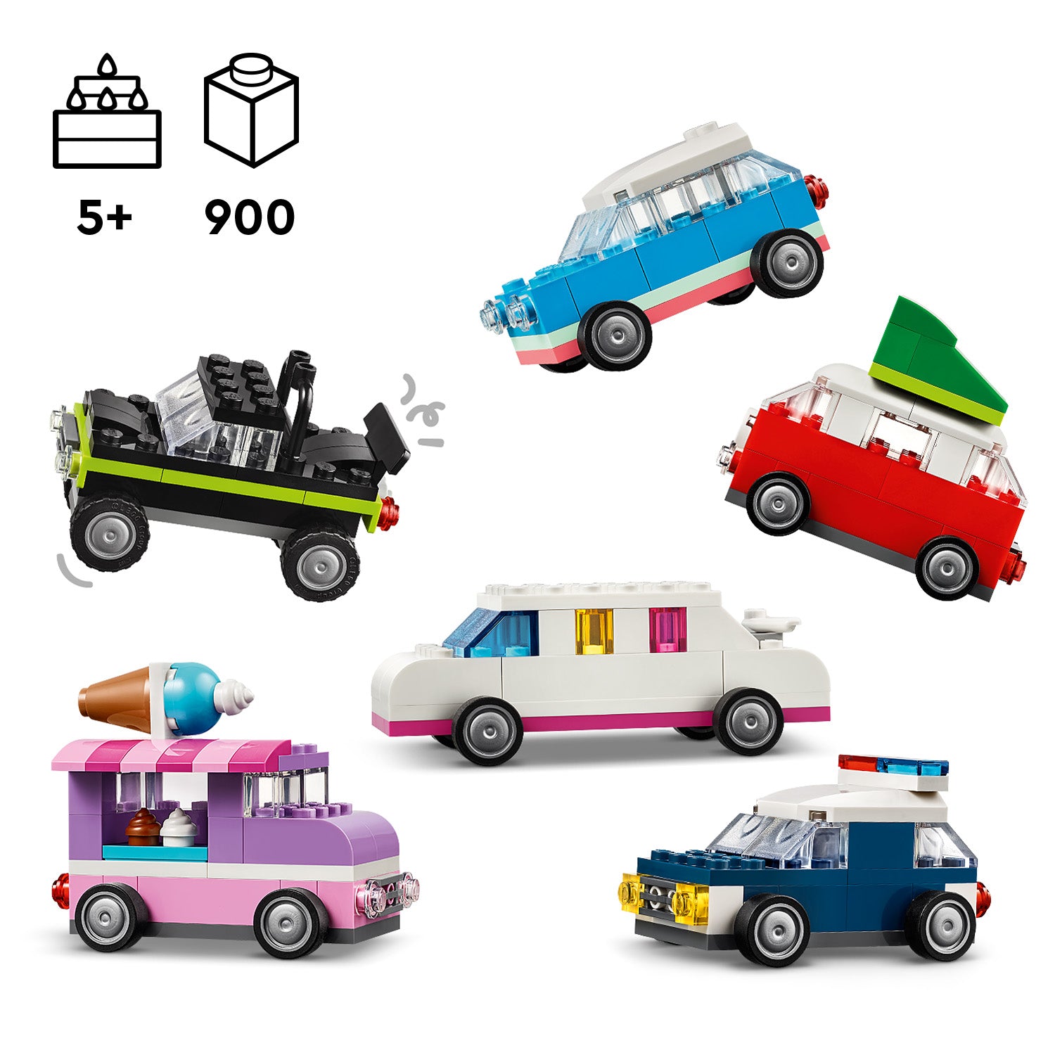 LEGO Classic Kreative Fahrzeuge 11036 - Bild 3
