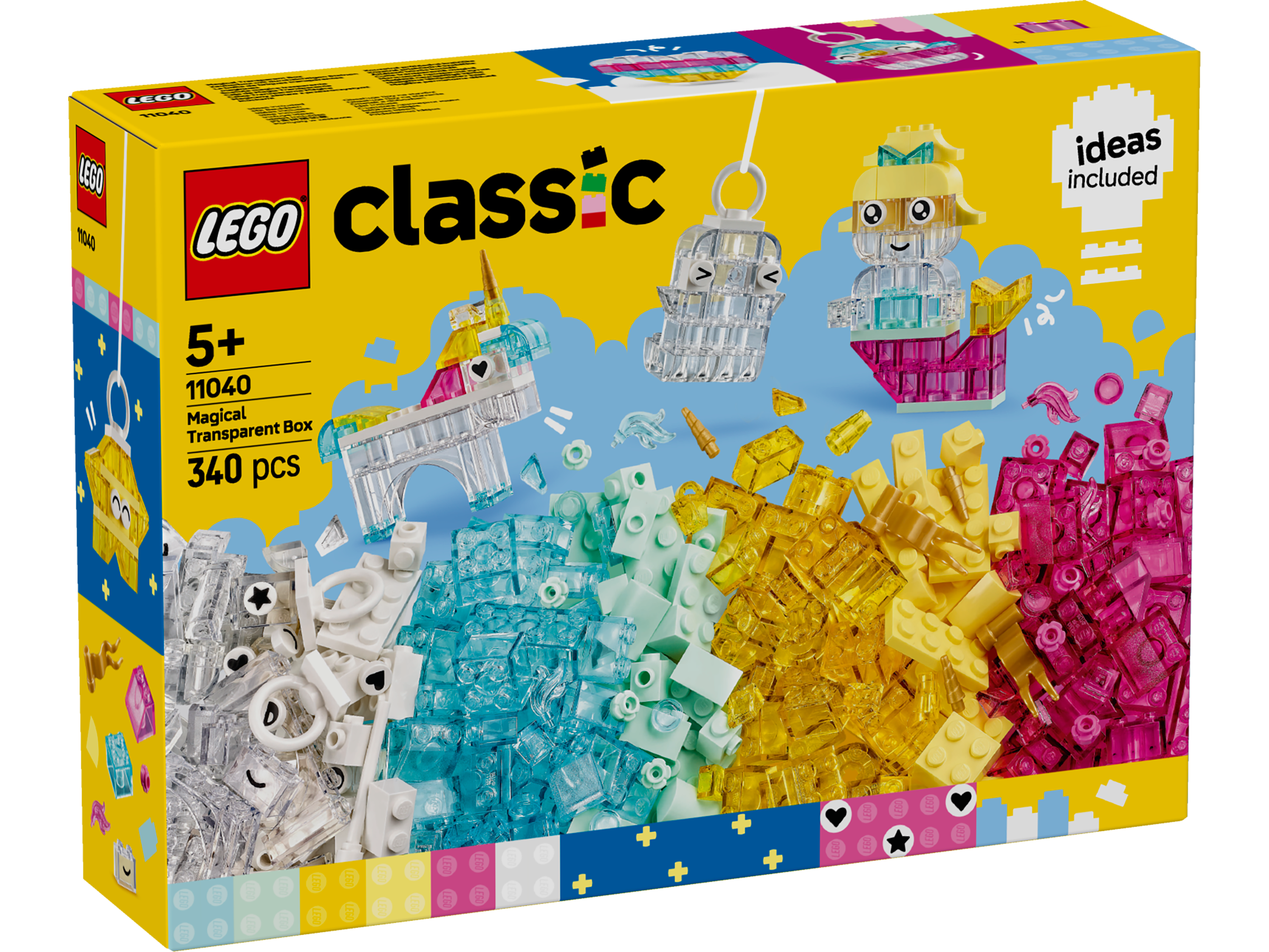 LEGO Classic Zauberbox mit durchsichtigen Steinen 11040 - Bild 1