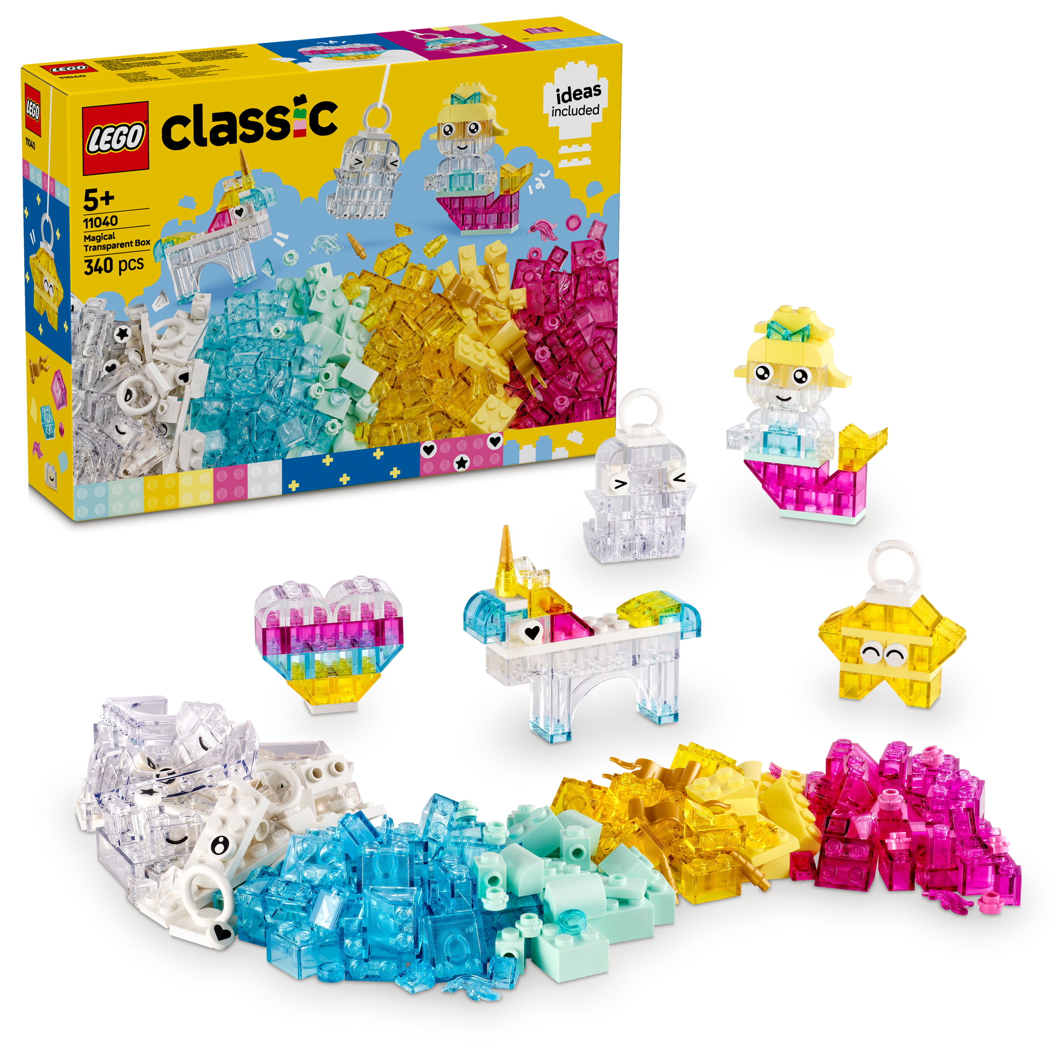 LEGO Classic Zauberbox mit durchsichtigen Steinen 11040 - Bild 9