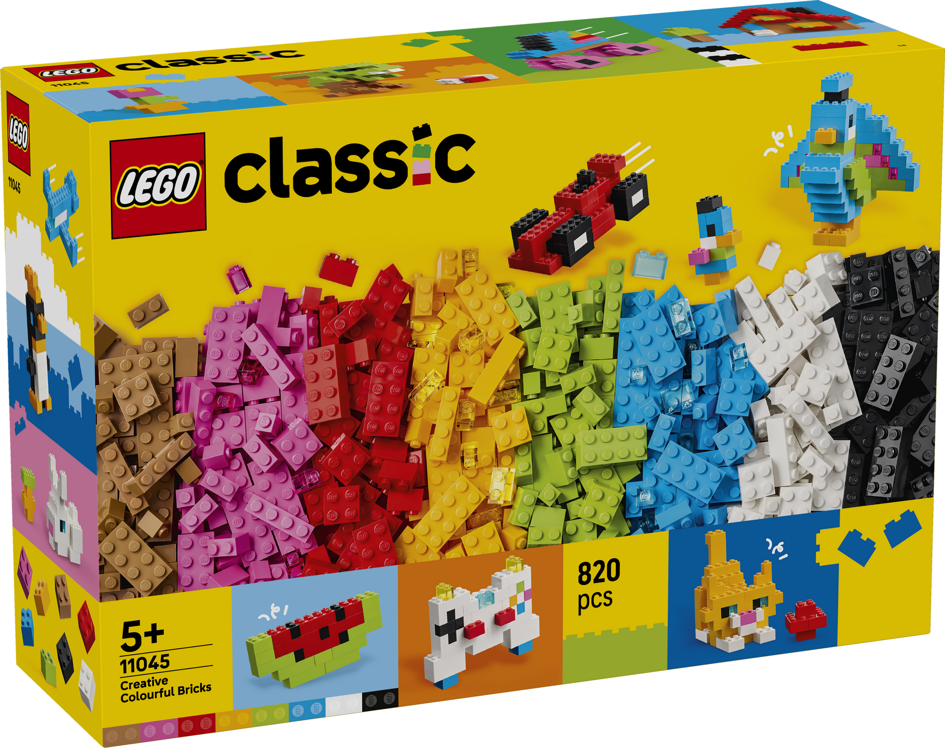 LEGO Classic Kreative bunt Steine 11045