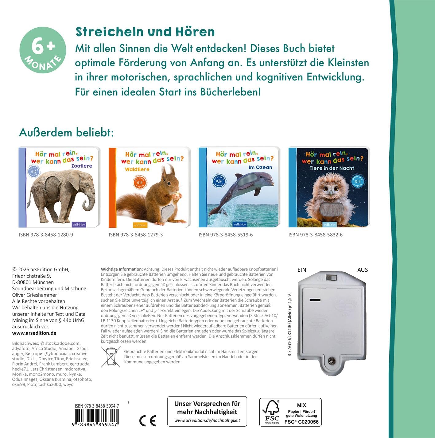 Hör mal rein, wer kann das sein?  Meine ersten Tiere - Bild 4