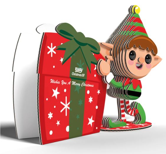 3D Bastelset  Weihnachtself - Bild 3