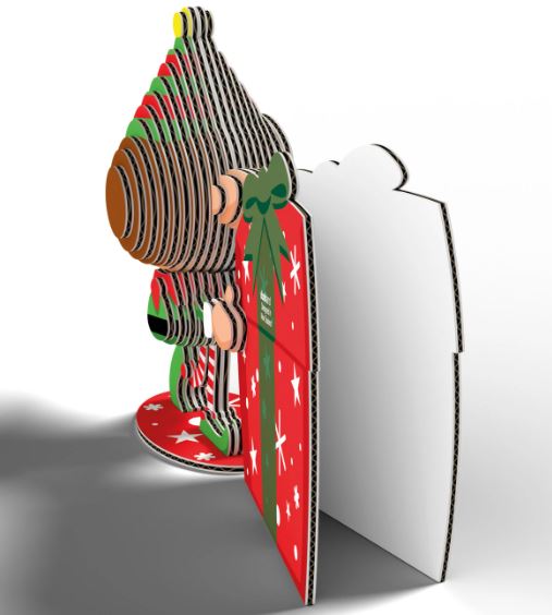 3D Bastelset  Weihnachtself - Bild 4