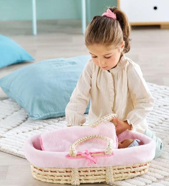 Tragekorb für Puppen 36 - 42cm - Bild 4
