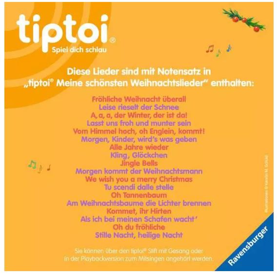 Tiptoi Meine schönsten Weihnachtslieder 49.263 - Bild 7