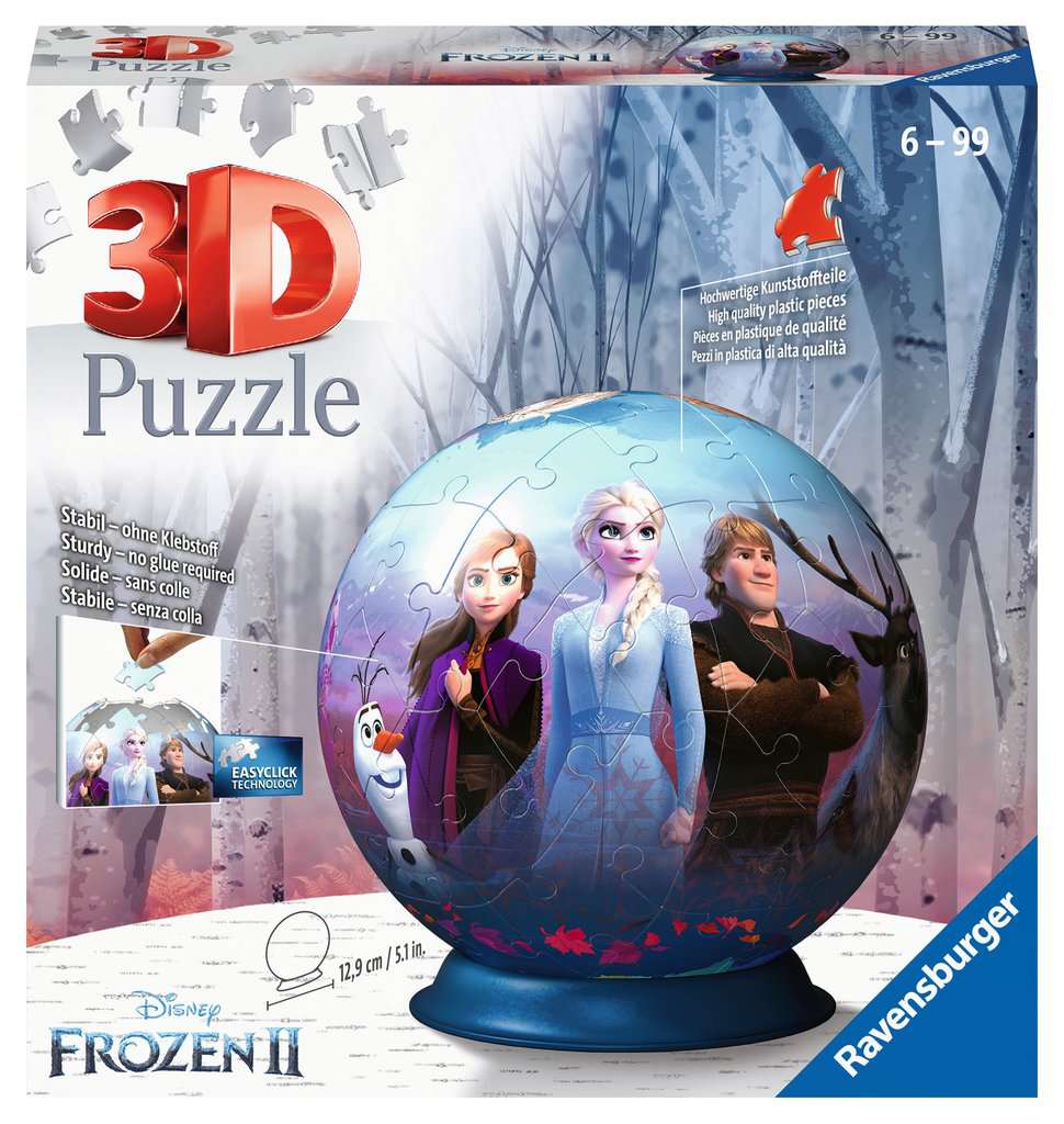 Puzzleball 3D Disney Frozen 2 54 Teile - Bild 1