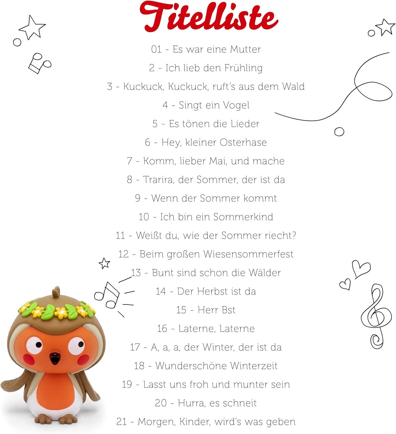 Tonies: Lieblings - Kinderlieder - Jahreszeiten ab 3 J. - Bild 4