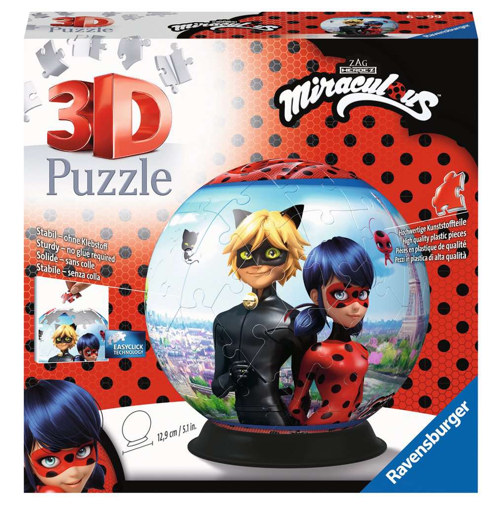 Puzzleball Miraculous 72 Teile 11.167 - Bild 1