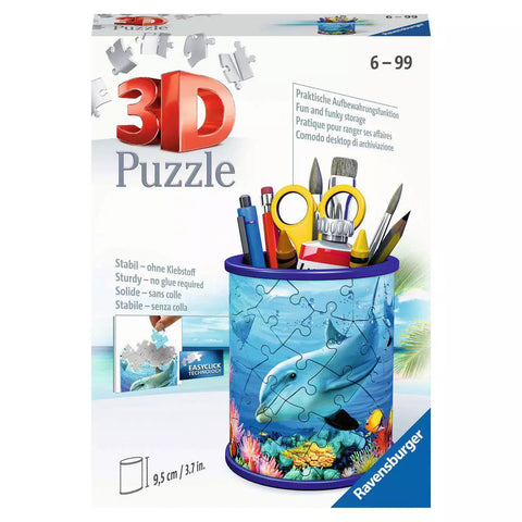 Verpackung 3D Puzzle Stiftehalter Unterwasserwelt von Ravensburger