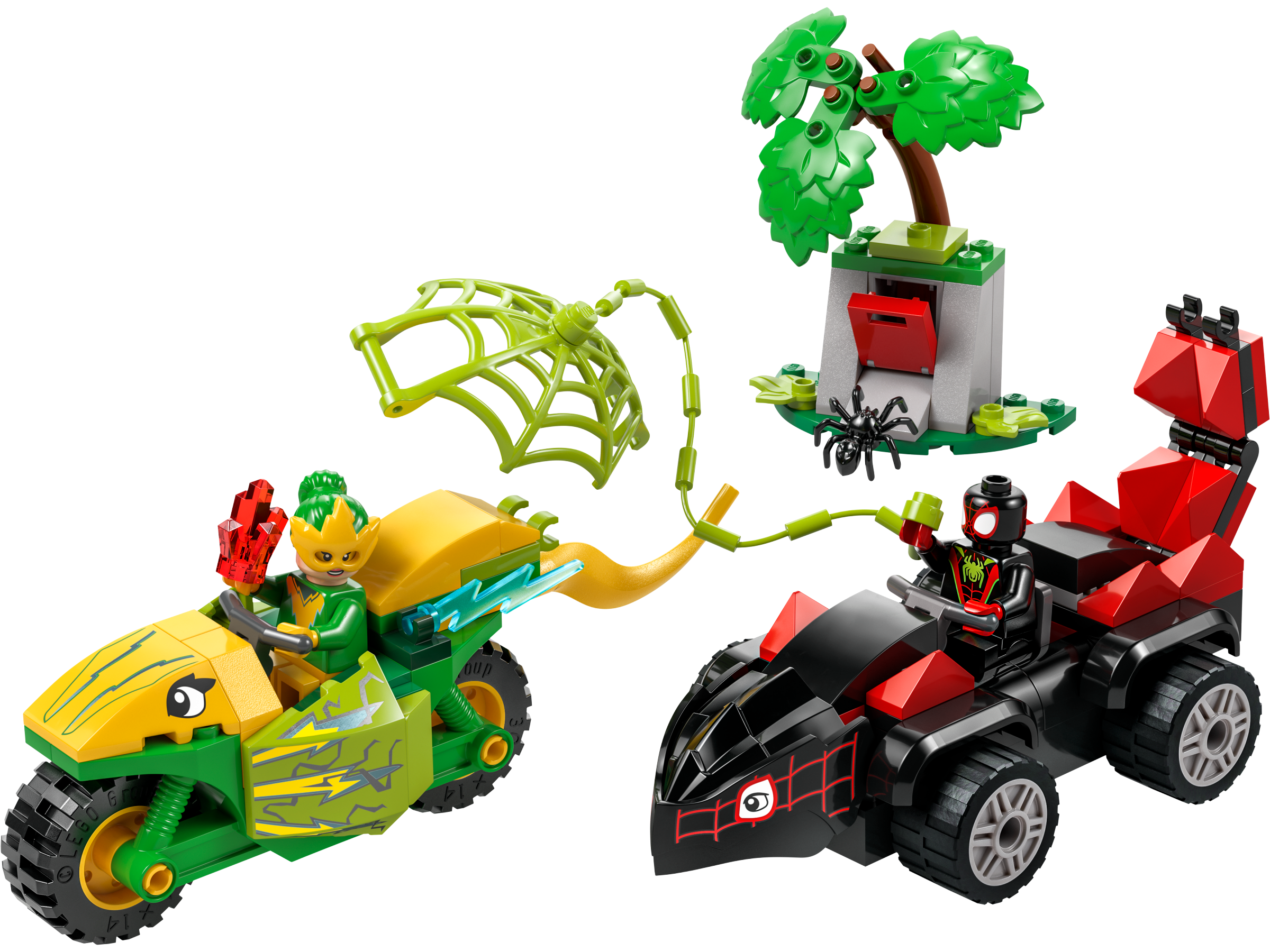 LEGO Marvel Actionspass mit Spin und Electro in ihren Dino-Flitzern 11198 - Bild 2