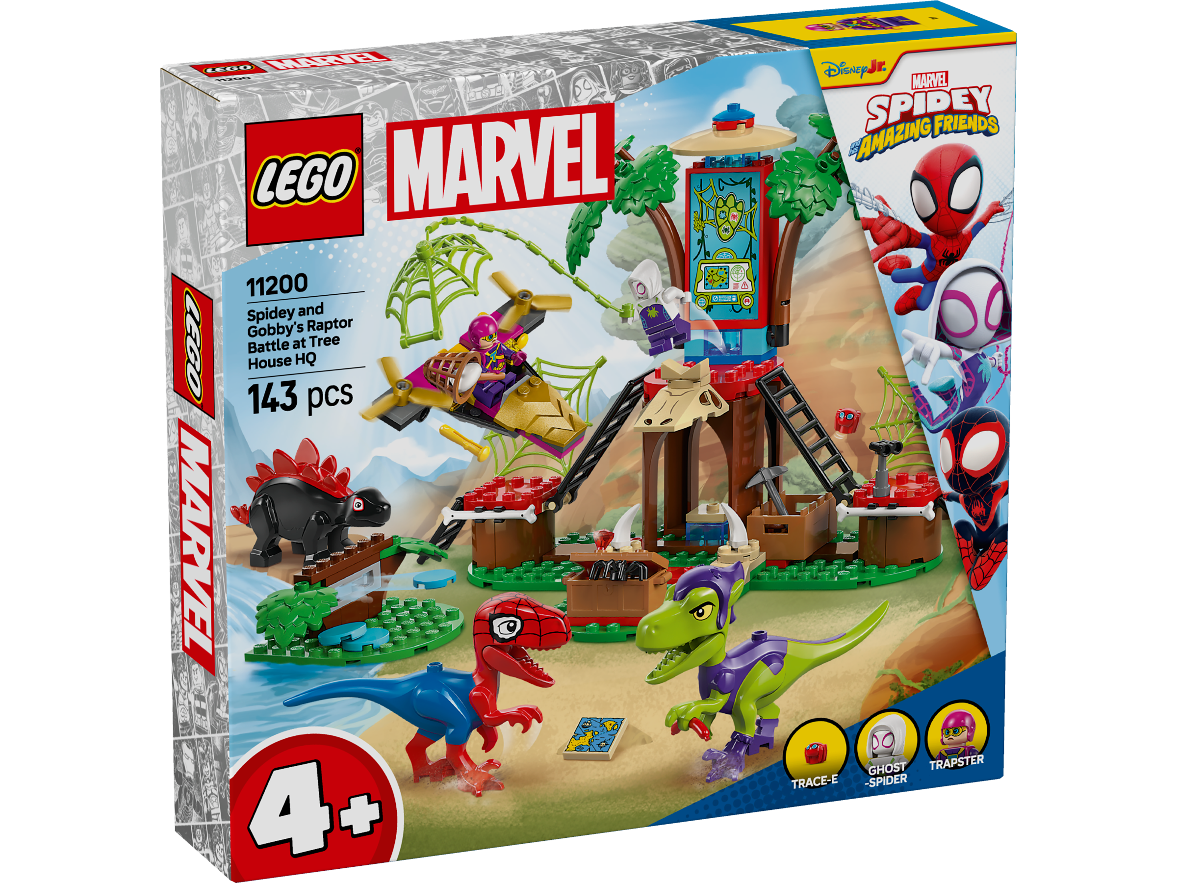 LEGO Marvel Showdown am Baumhaus: Spidey-Rex vs. Gobby-Raptor 11200 - Bild 1