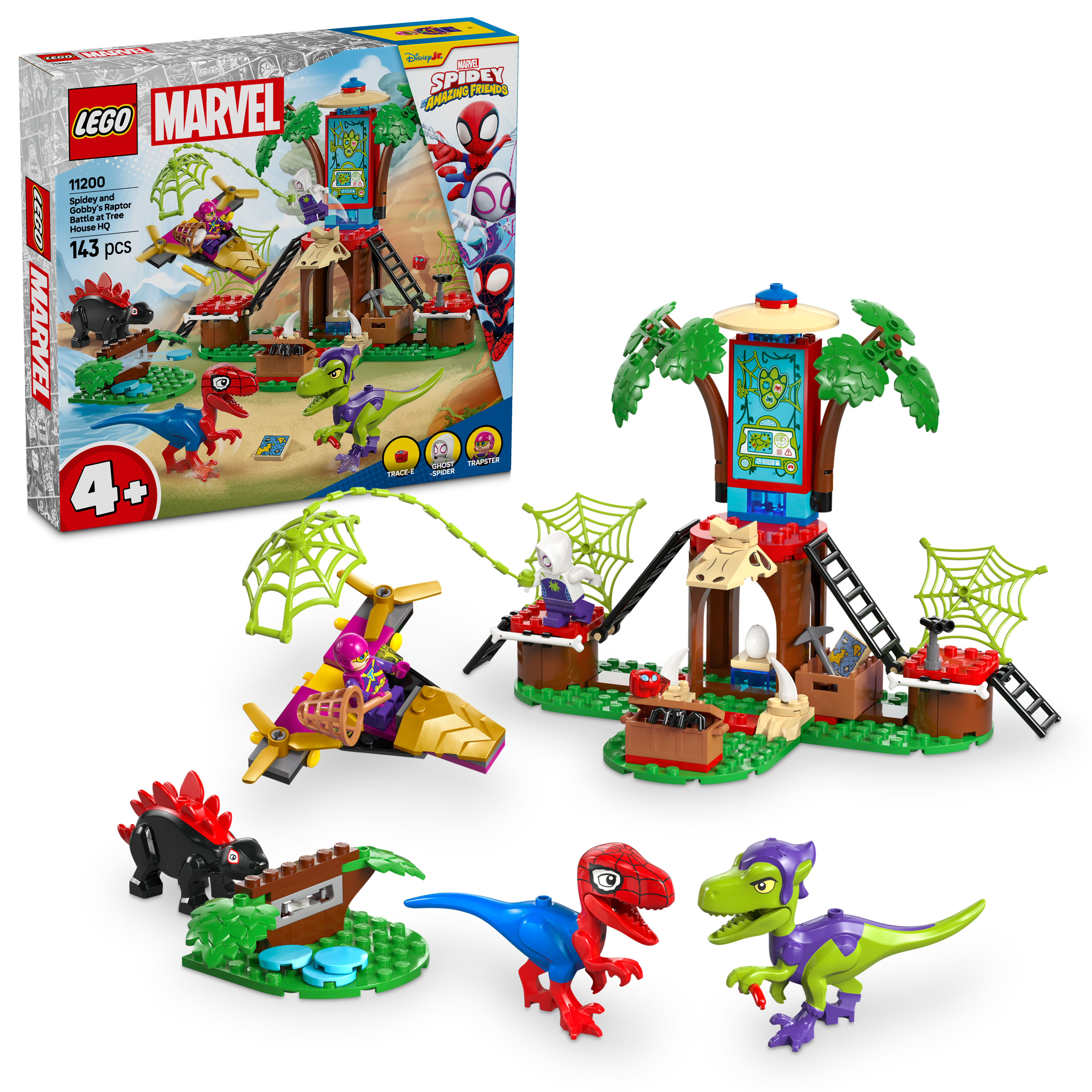 LEGO Marvel Showdown am Baumhaus: Spidey-Rex vs. Gobby-Raptor 11200 - Bild 9