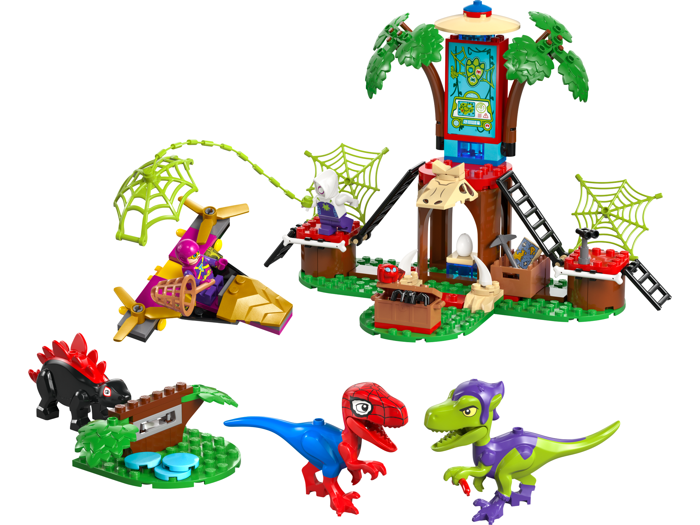 LEGO Marvel Showdown am Baumhaus: Spidey-Rex vs. Gobby-Raptor 11200 - Bild 2