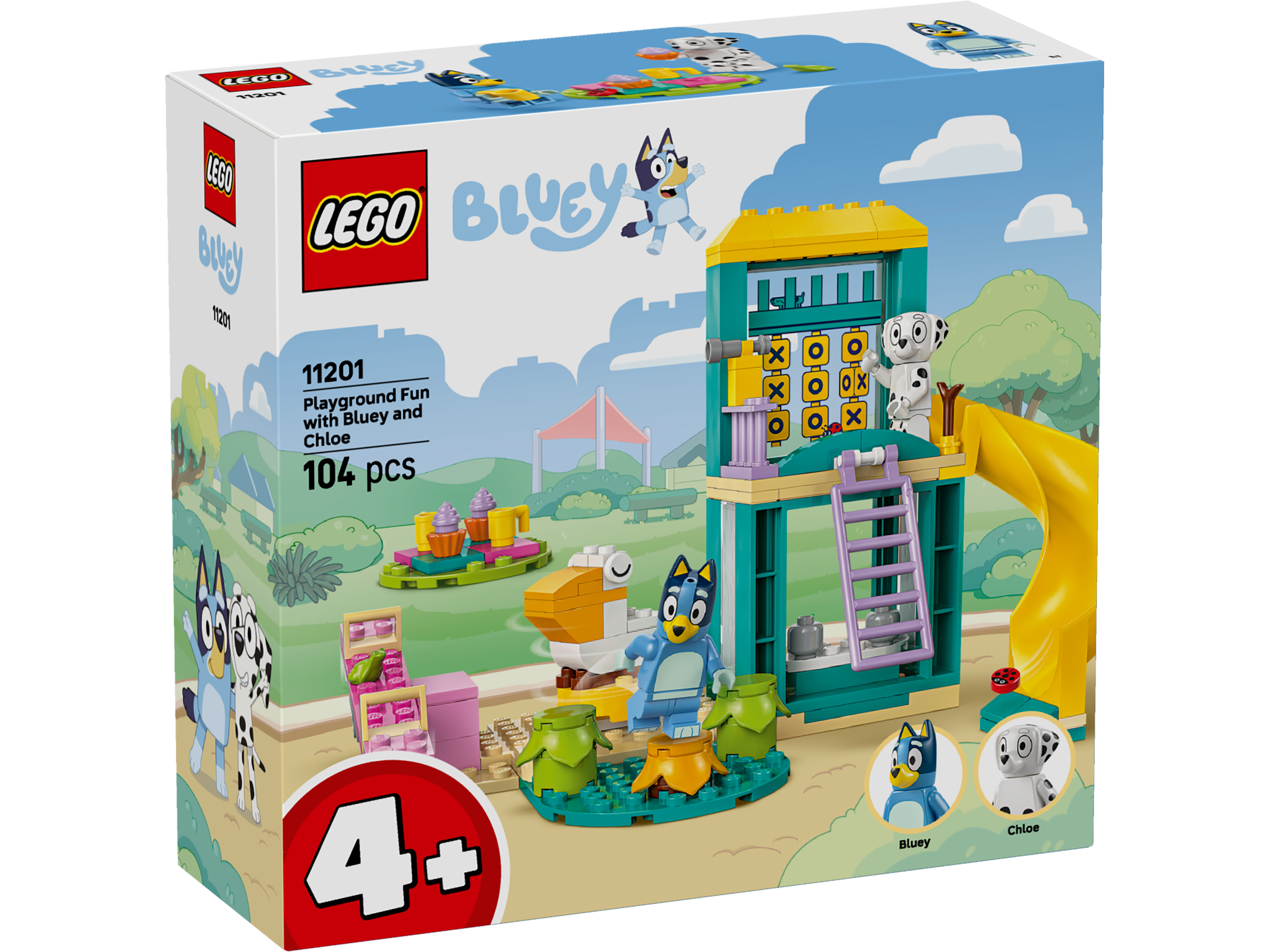 LEGO  Bluey und Chloe auf dem Spielplatz 11201 - Bild 1