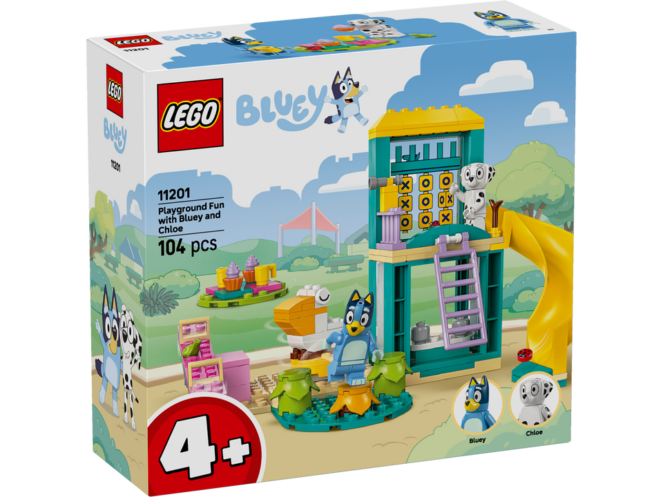LEGO  Bluey und Chloe auf dem Spielplatz 11201