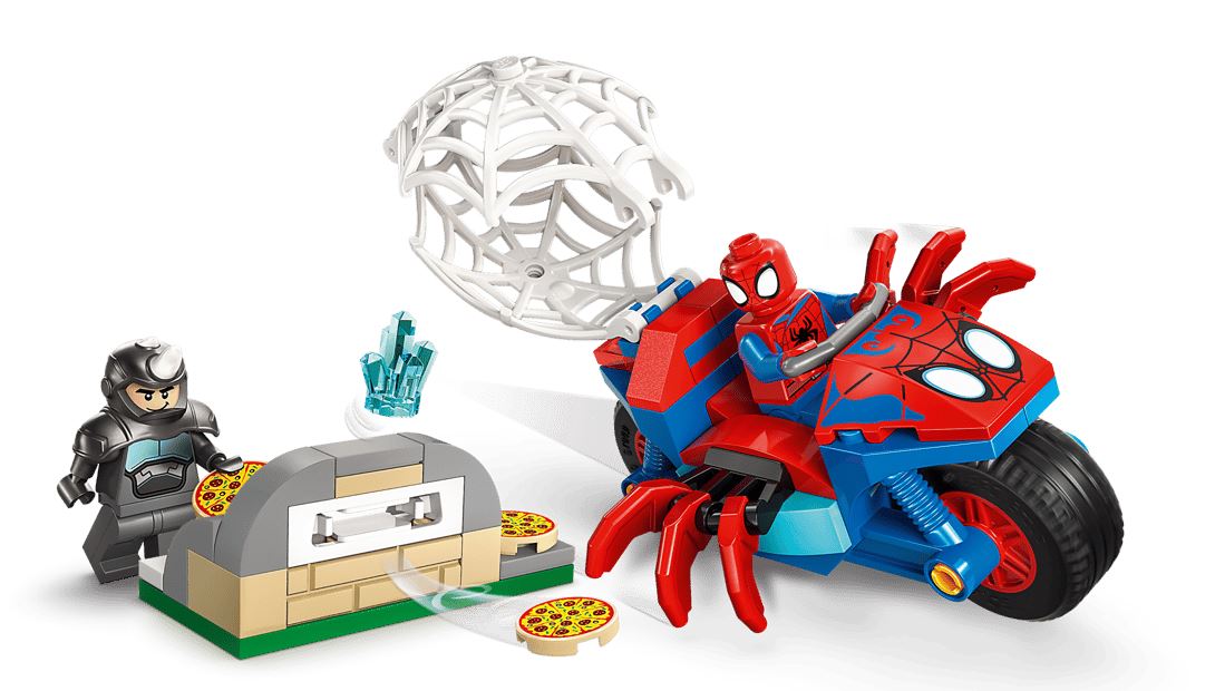 LEGO® Spidey 11206 Spidey auf Motorrad vs. Rhino - Bild 2