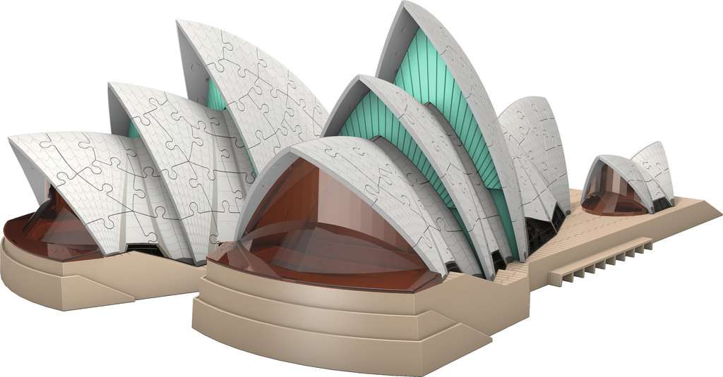 Ravensburger 3D Puzzle Sydney Opera 216 Teile 11.243 - Bild 2
