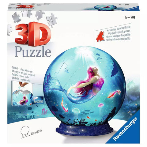 Verpackung 3D Puzzle-Ball Bezaubernde Meerjungfrauen, Ravensburger 11250