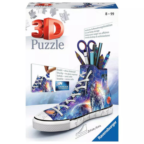 Verpackung 3D Puzzle Sneaker Astronauten im Weltall, Ravensburger 11251