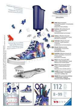 Puzzle 3D 108 Teile Sneaker Astronauten im Weltall 11.251 - Bild 2
