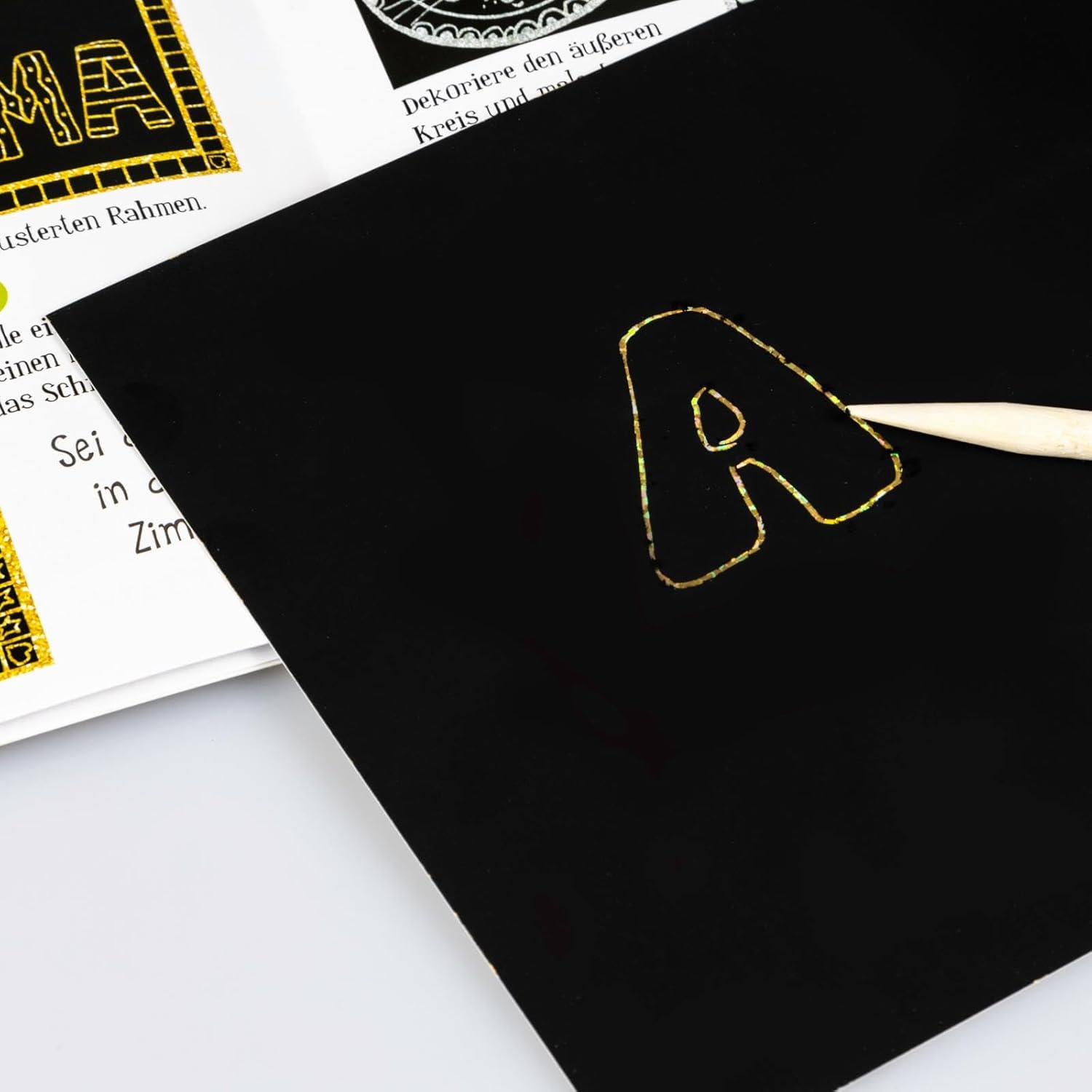 Kreative Kratzkunst: Goldzauber - Bild 3