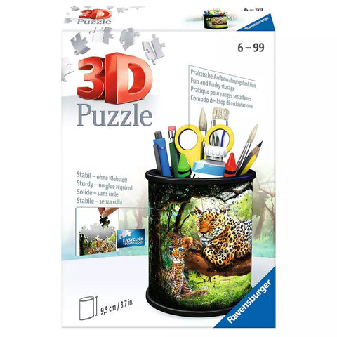 Verpackung 3D Puzzle Utensilo Raubkatzen von Ravensburger