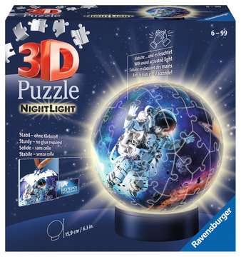Puzzleball Astronauten im Weltall 72 Teile 11.264 - Bild 1