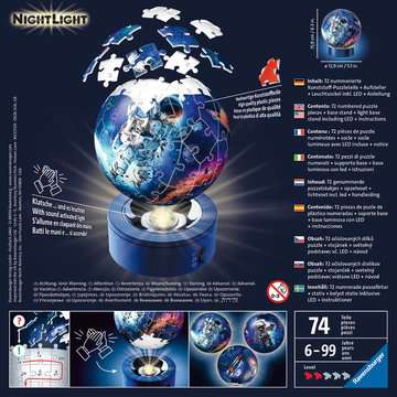 Puzzleball Astronauten im Weltall 72 Teile 11.264 - Bild 2
