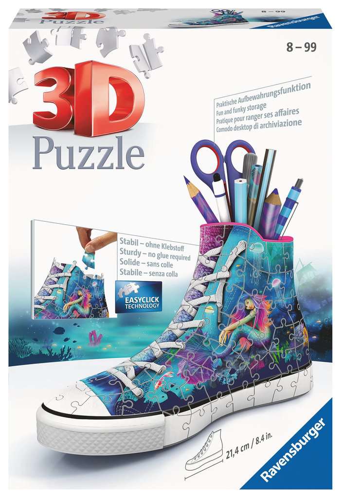 3D Puzzle Sneaker Bezaubernde Meerjungfrauen 011.279 - Bild 1