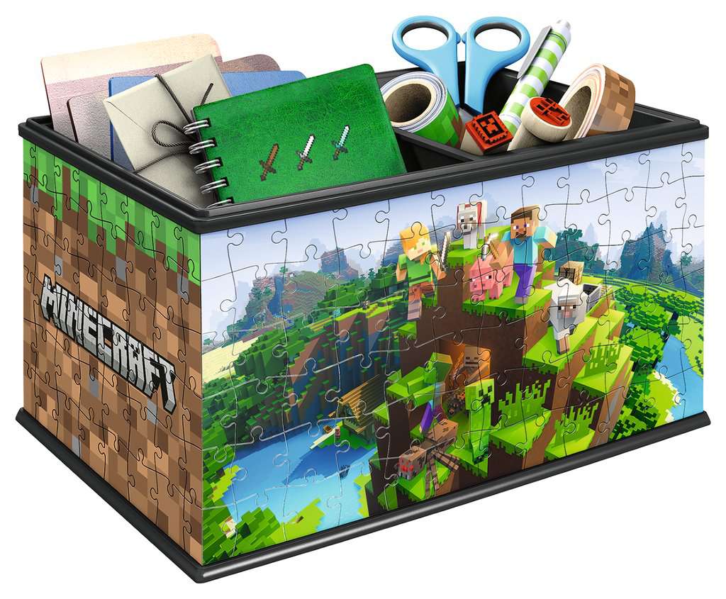 3D Puzzle Aufbewahrungsbox Minecraft 011.286 - Bild 2