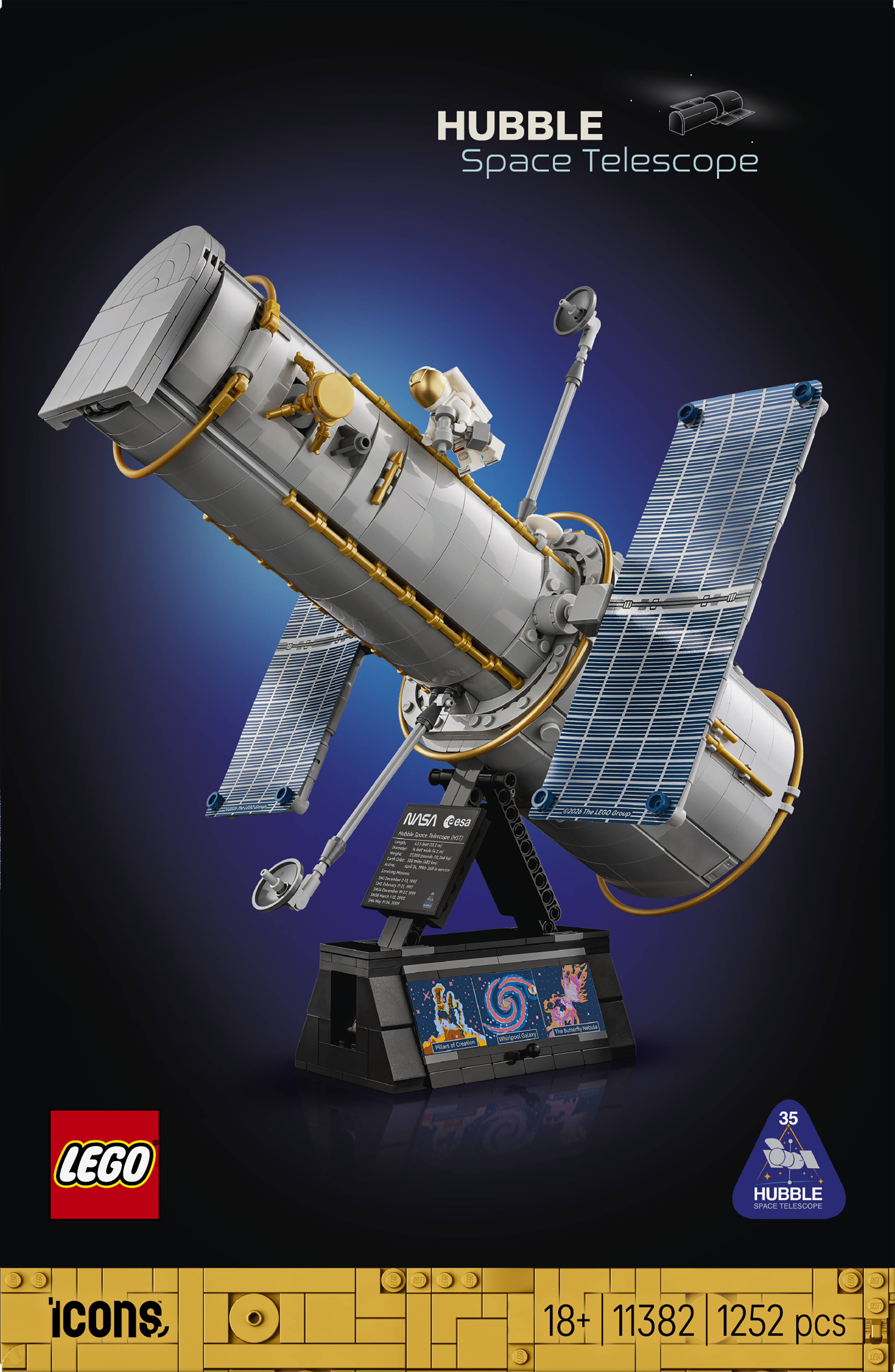 LEGO® Icons 11382 Hubble-Weltraumteleskop - Bild 11