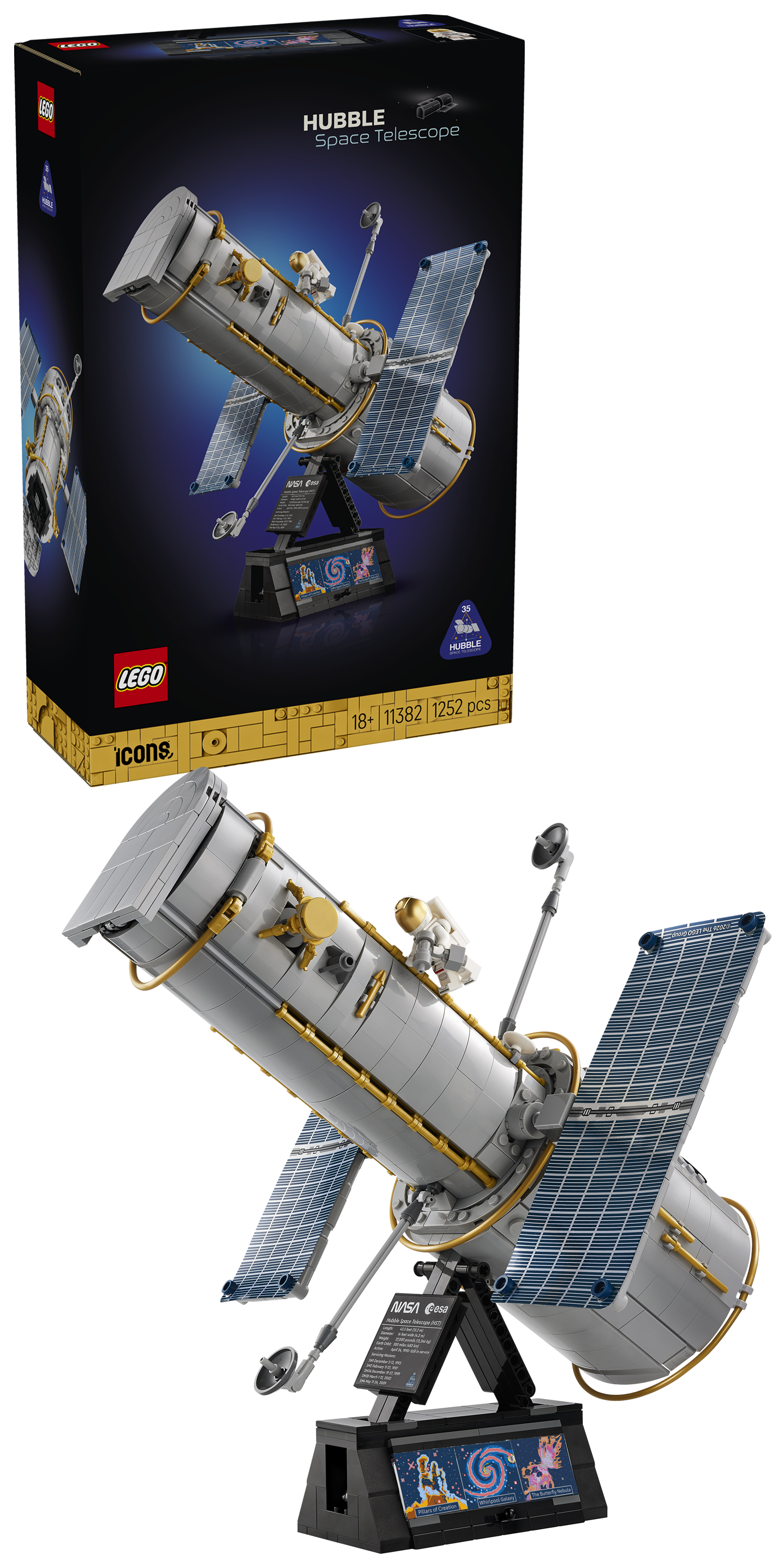 LEGO® Icons 11382 Hubble-Weltraumteleskop - Bild 1